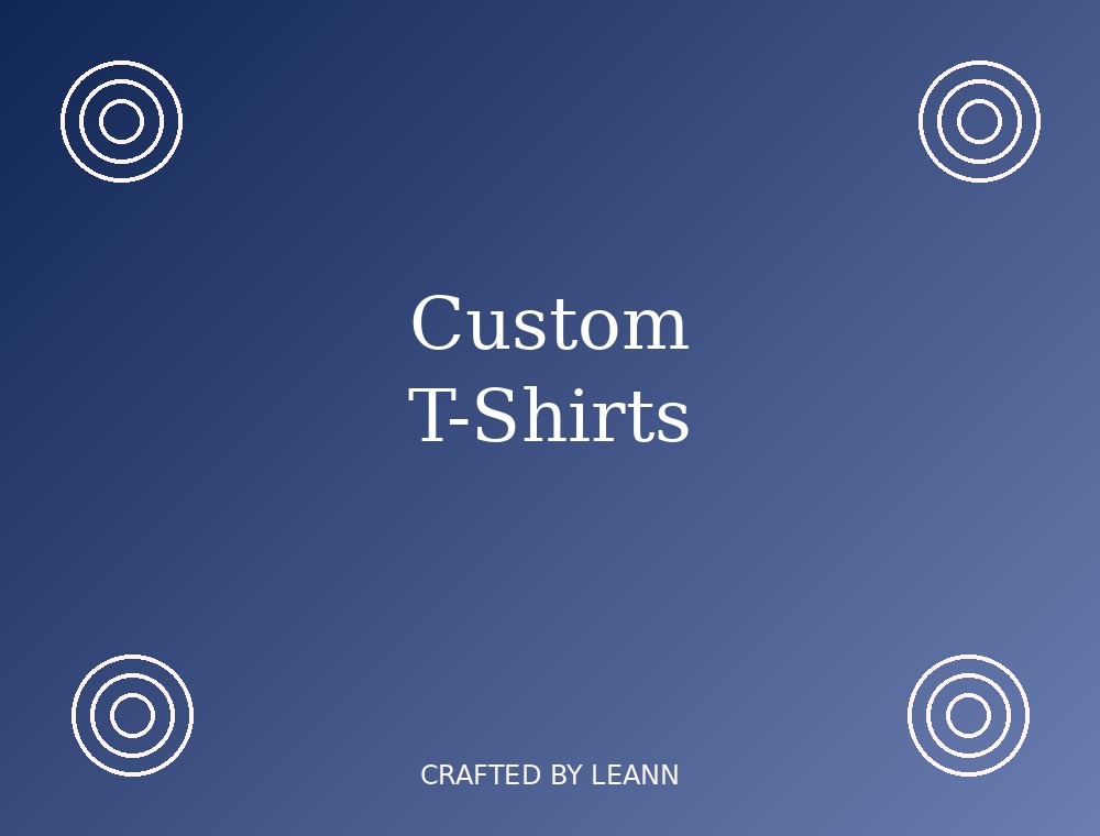 Custom printed T-shirt